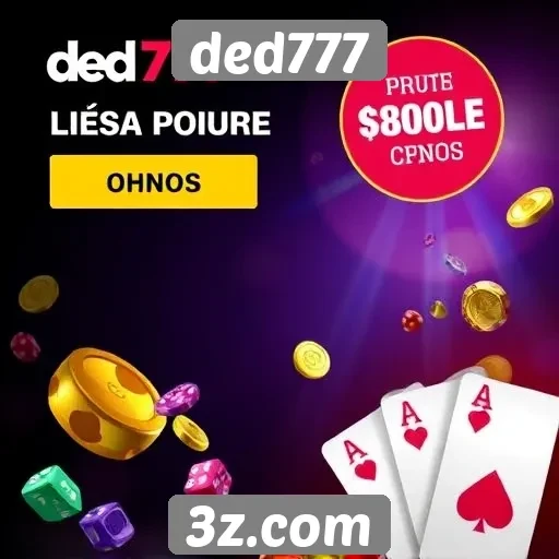 novidades em promoções no site ded777