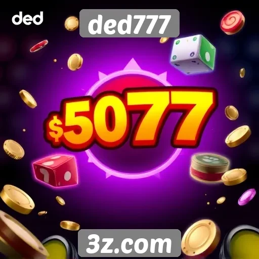 Promoções e bônus disponíveis na plataforma ded777